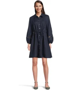 Tommy Bahama Coastalina Long Sleeve Shirtdress | Dresses