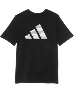 adidas Kids Tiger Camo Logo Tee (Big Kids) | Shirts & Tops