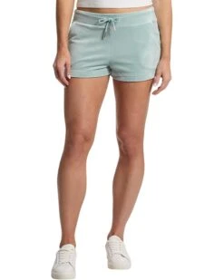 Juicy Couture Velour Juicy Shorts With Back Bling