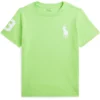 Polo Ralph Lauren Kids Big Pony Cotton Jersey Tee (Toddler/Little Kid/Big Kid) | Shirts & Tops