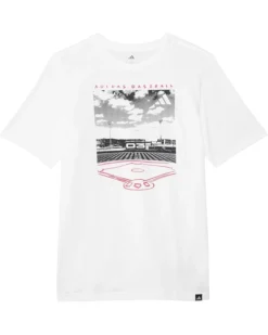 adidas Kids Baseball Memories Tee (Big Kids) | Shirts & Tops