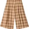 Burberry Kids Dalia Check Trousers (Toddler/Little Kid/Big Kid) | Pants