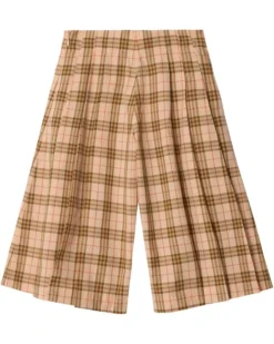 Burberry Kids Dalia Check Trousers (Toddler/Little Kid/Big Kid) | Pants