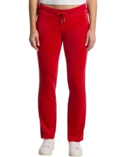 Juicy Couture Rib Waist Velour Pants with Drawcord -Shoes For Every Day 61VAdsq7jPL. AC SR736920
