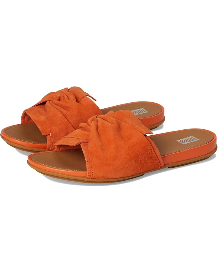 FitFlop Gracie Soft-Twist Suede Slides | Sandals 1 FitFlop Gracie Soft-Twist Suede Slides | Sandals