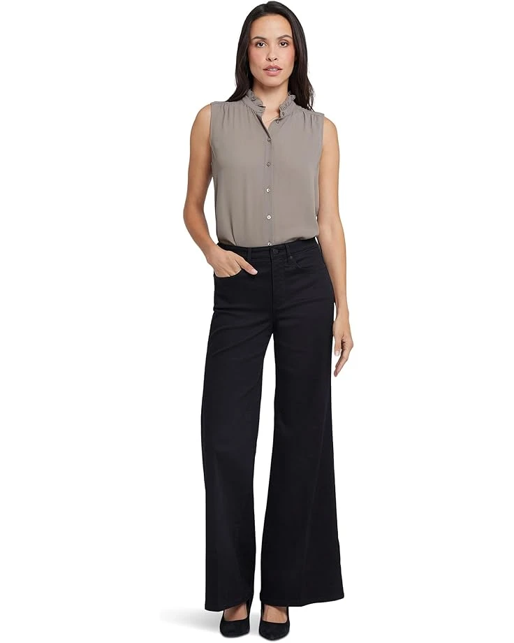 NYDJ Mia Palazzo Jeans in Black 1 NYDJ Mia Palazzo Jeans in Black