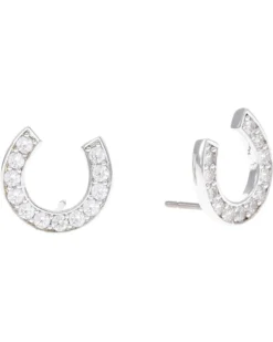 Kate Spade New York Pave Horseshoe Studs | Earrings