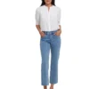 NYDJ Marilyn Straight Ankle Jeans in Minorca Isle