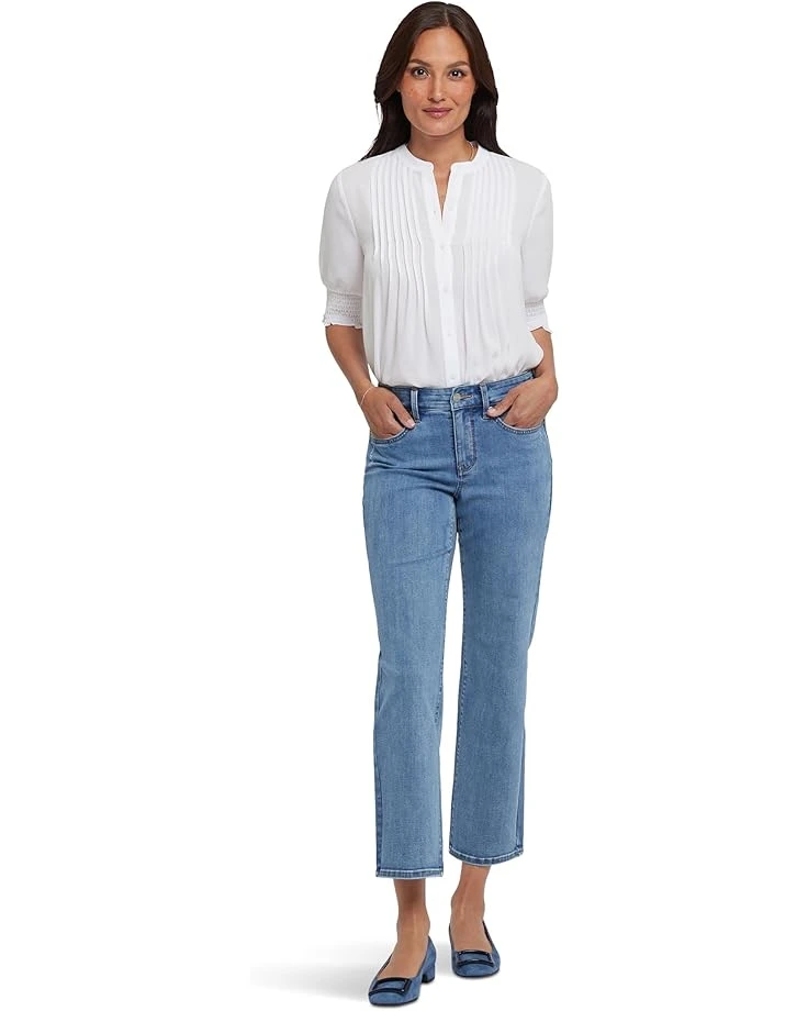 NYDJ Marilyn Straight Ankle Jeans in Minorca Isle 1 NYDJ Marilyn Straight Ankle Jeans in Minorca Isle
