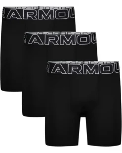 Under Armour Kids Performance Tech Solid 3-Pack Boxer Briefs (Big Kids) | Underwear