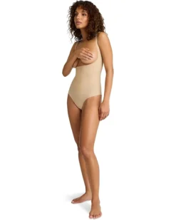 Commando Zone Smoothing Open Bust Bodysuit | Shirts & Tops