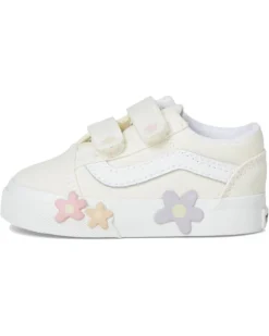 Vans Kids Old Skool V Flower (Toddler) | Sneakers & Athletic Shoes -Shoes For Every Day 61bjupaCeyL. AC SR736920
