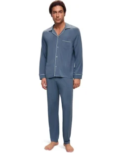 Eberjey The William Modal Long PJ Set | Sleepwear -Shoes For Every Day 61c3dHSWkjL. AC SR736920