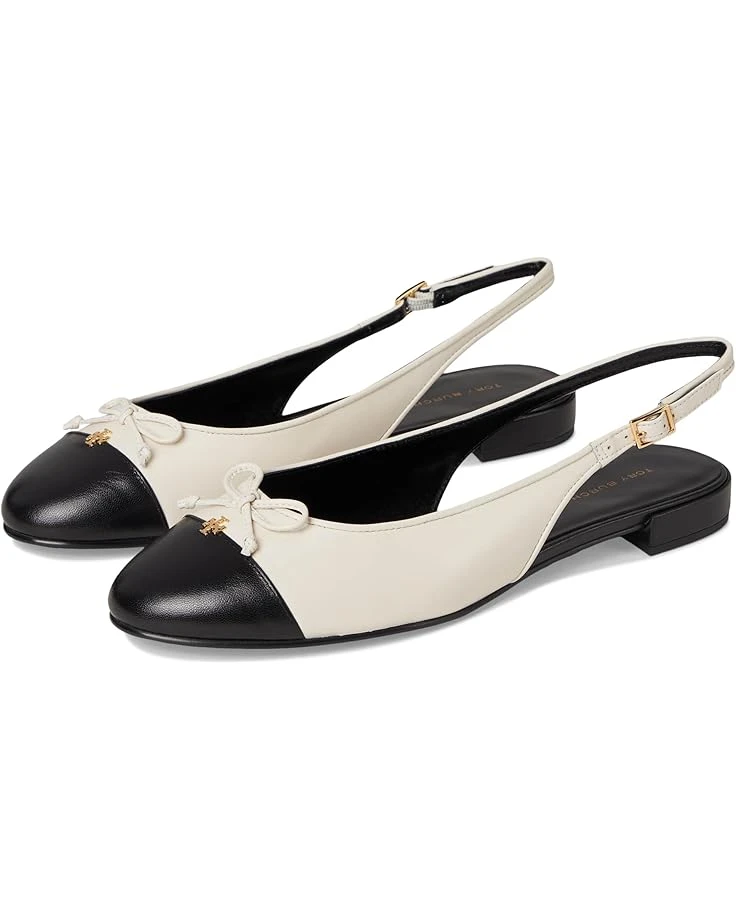 Tory Burch Cap-Toe Slingback Ballet | Flats 1 Tory Burch Cap-Toe Slingback Ballet | Flats