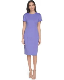 Calvin Klein Scuba Sheath | Dresses -Shoes For Every Day 61dDAKI1z8L. AC SR736920