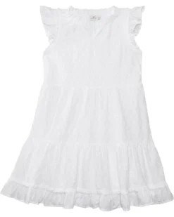 Vineyard Vines Kids Eyelet Ruffle Dress (Toddler/Little Kid/Big Kid) | Dresses