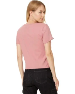 Michael Stars Jackie Raw Edge Crew Neck Tee | Shirts & Tops -Shoes For Every Day 61dQ5DPMyxL. AC SR736920