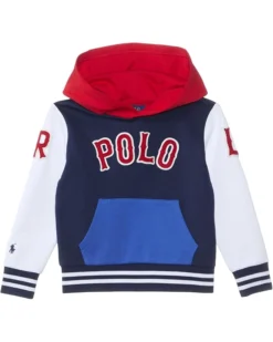 Polo Ralph Lauren Kids Double Knit Tech Pullover Hoodie (Big Kid) | Hoodies & Sweatshirts