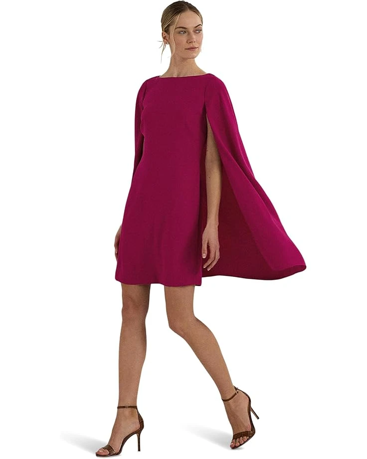 Lauren Ralph Lauren Cape Georgette Cocktail Dress | Dresses 6 Lauren Ralph Lauren Cape Georgette Cocktail Dress | Dresses - Image 6
