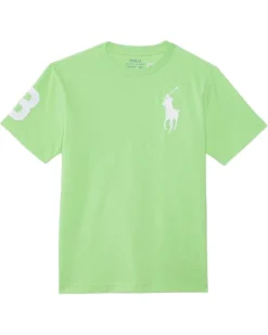 Polo Ralph Lauren Kids Big Pony Cotton Jersey Tee (Big Kid) | Shirts & Tops