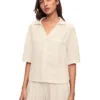 Eberjey Tencel Woven Short Sleeve Top | Sleepwear