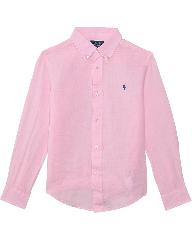 Polo Ralph Lauren Kids Linen Shirt (Toddler/Little Kid) | Shirts & Tops 1 Polo Ralph Lauren Kids Linen Shirt (Toddler/Little Kid) | Shirts & Tops