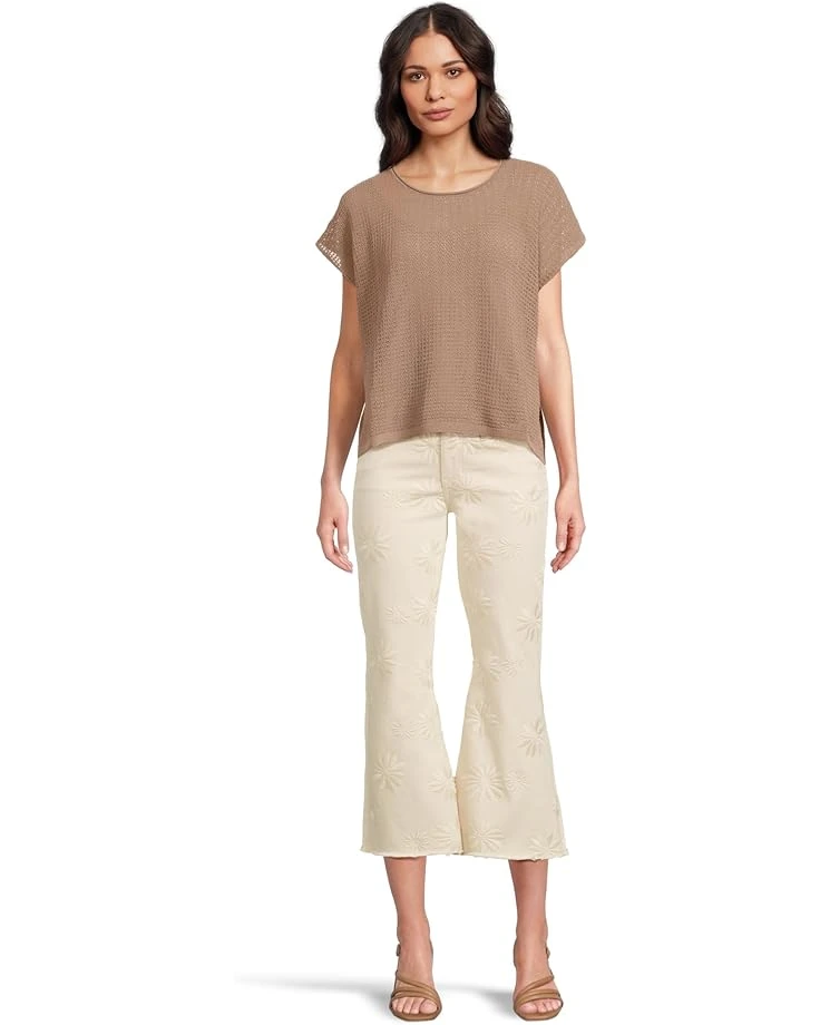 Liverpool Los Angeles Hannah Crop Flare With Fray Hem 25.5" | Pants 5 Liverpool Los Angeles Hannah Crop Flare With Fray Hem 25.5" | Pants - Image 5