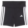 adidas Kids 3-stripe Bike Shorts (Big Kid)