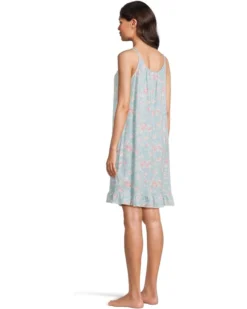 Lauren Ralph Lauren Double Strap Short Knit Gown | Sleepwear -Shoes For Every Day 61kFxLAsN3L. AC SR736920