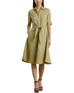 Lauren Ralph Lauren Petite Wakana Elbow Sleeve Day Dress | Dresses