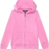 Polo Ralph Lauren Kids French Terry Full-Zip Hoodie (Toddler/Little Kid) | Hoodies & Sweatshirts