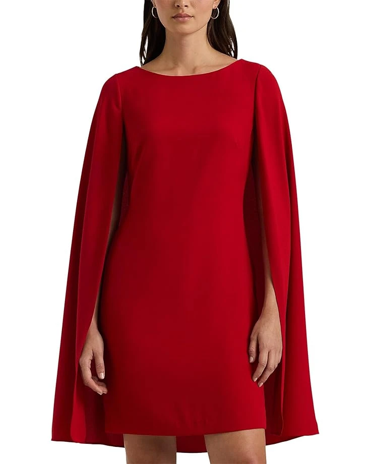 Lauren Ralph Lauren Cape Georgette Cocktail Dress | Dresses 5 Lauren Ralph Lauren Cape Georgette Cocktail Dress | Dresses - Image 5