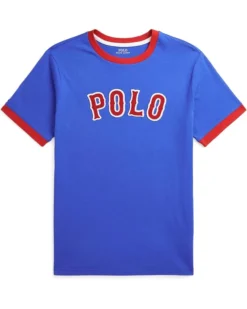 Polo Ralph Lauren Kids Baseball-Logo Cotton Jersey Tee (Big Kid) | Shirts & Tops
