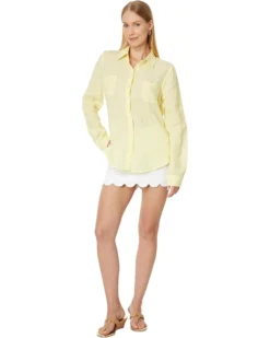 Lilly Pulitzer Sea View Button-Down | Shirts & Tops -Shoes For Every Day 61n87ip9JWL. AC SR736920