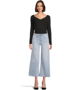 Paige Anessa Set in Pockets Raw Hem in Shooting Star | Jeans -Shoes For Every Day 61oZwxQBW0L. AC SR736920