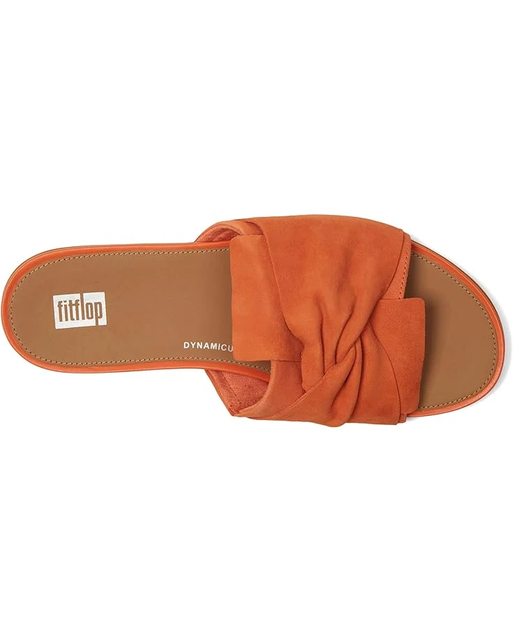 FitFlop Gracie Soft-Twist Suede Slides | Sandals 2 FitFlop Gracie Soft-Twist Suede Slides | Sandals - Image 2