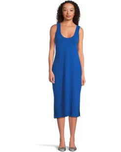 Tommy Bahama Drapey Ponte Sleeveless Midi Dress | Dresses