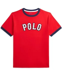 Polo Ralph Lauren Kids Baseball-Logo Cotton Jersey Tee (Big Kid) | Shirts & Tops -Shoes For Every Day 61rQSbfmSqL. AC SR736920