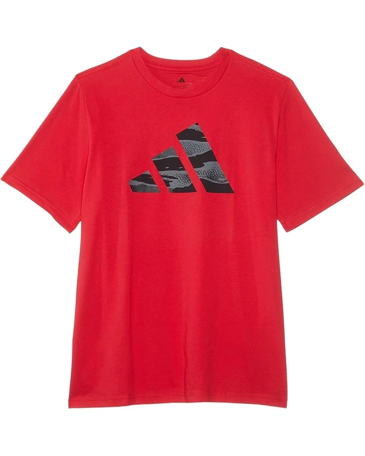 adidas Kids Tiger Camo Logo Tee (Big Kids) | Shirts & Tops 2 adidas Kids Tiger Camo Logo Tee (Big Kids) | Shirts & Tops - Image 2
