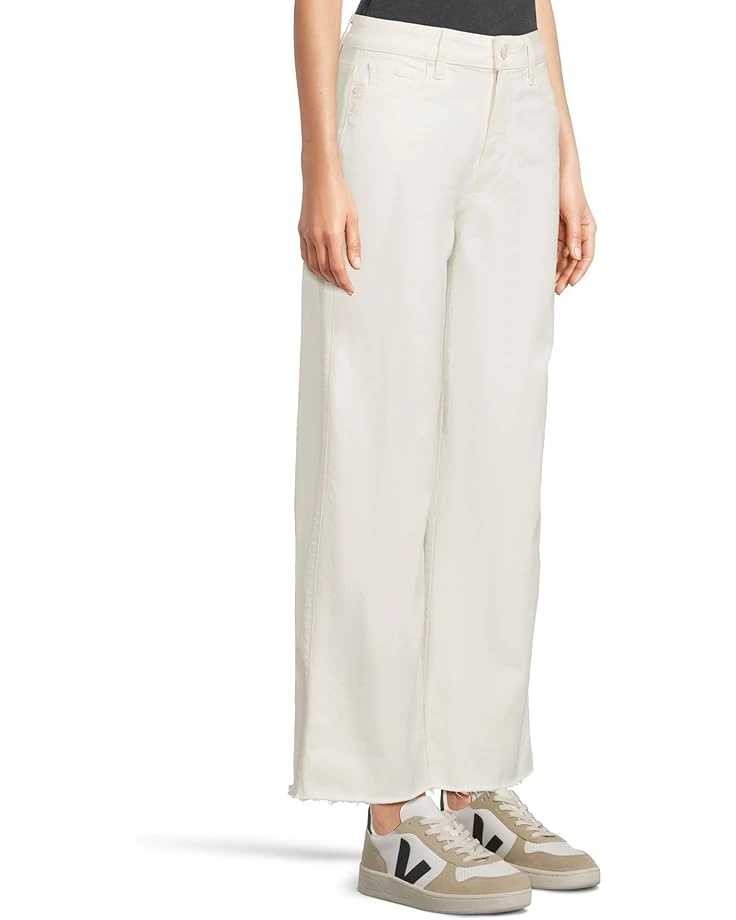 Paige Anessa Petite Raw Hem in Tonal Ecru | Jeans 2 Paige Anessa Petite Raw Hem in Tonal Ecru | Jeans - Image 2