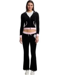 Juicy Couture Vday Heritage Low Rise Track Pants With Contrast Ri 9 Juicy Couture Vday Heritage Low Rise Track Pants With Contrast Ri -Shoes For Every Day 61sqcWfe0L. AC SR736920