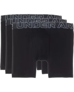 Under Armour Performance Cotton - Solid 6 In 3 Pack | Underwear