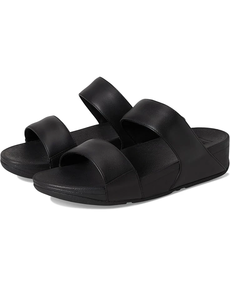 FitFlop Lulu Leather Slides | Heels 1 FitFlop Lulu Leather Slides | Heels