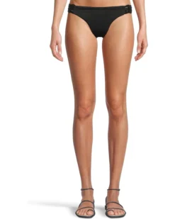 BECCA Colette Scalloped Crochet Tab American Fit Bottom | Swimwear