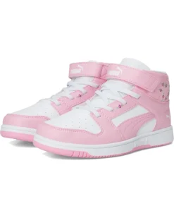 PUMA Kids Rebound Layup Mid Hook And Loop (Little Kid) | Sneakers & Athletic Shoes -Shoes For Every Day 61wPg5tKM8L. AC SR736920