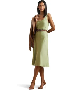 Lauren Ralph Lauren Charmeuse Sleeveless Cocktail Dress | Dresses