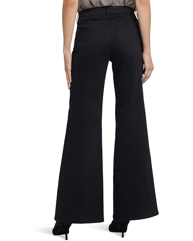 NYDJ Mia Palazzo Jeans in Black 2 NYDJ Mia Palazzo Jeans in Black - Image 2