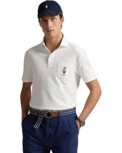 Polo Ralph Lauren Classic Fit Polo Bear Mesh Polo Shirt | Shirts & Tops