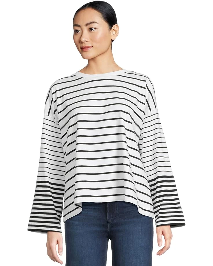 Madewell Easy Long Sleeve Tee Stripe | Shirts & Tops 1 Madewell Easy Long Sleeve Tee Stripe | Shirts & Tops