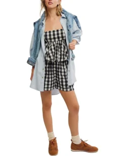 Free People Get Free Seersucker Pull | Shorts -Shoes For Every Day 712tItHSSL. AC SR736920